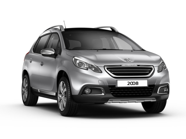 Auto Einstiegsleisten Schutz für Peugeot 2008 2013-2019, Carbon