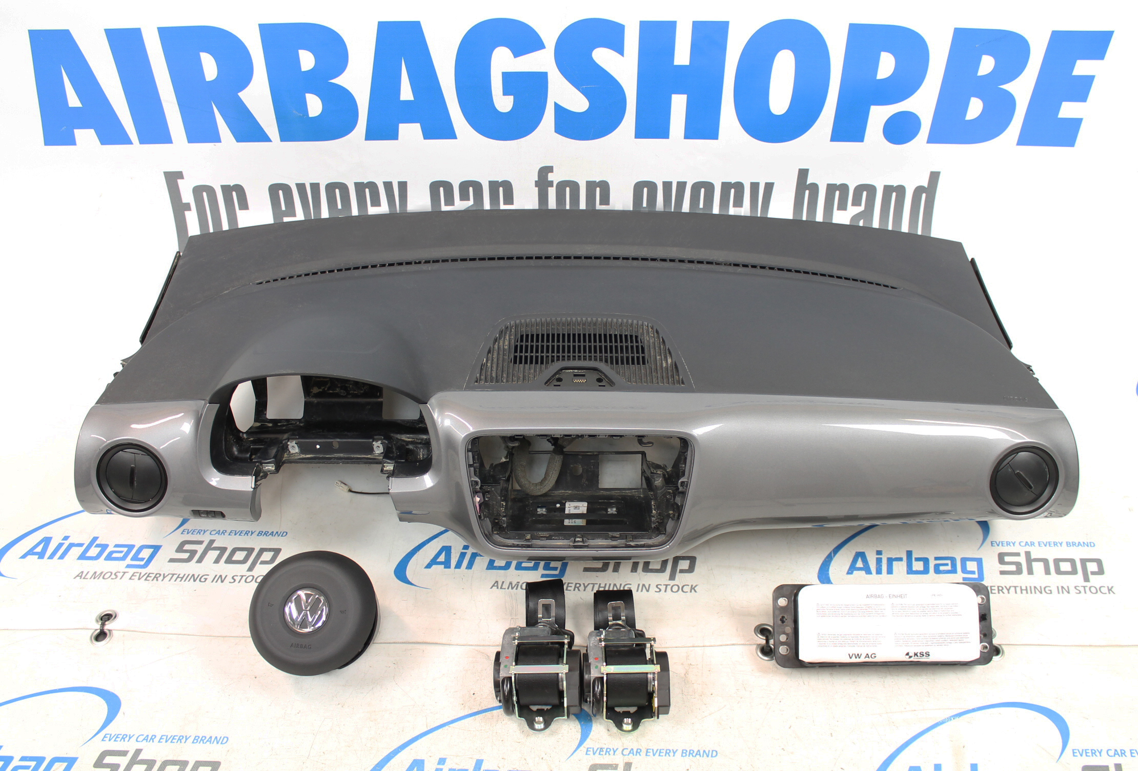 Airbag set - Dashboard gray Volkswagen Up (2012-2016)