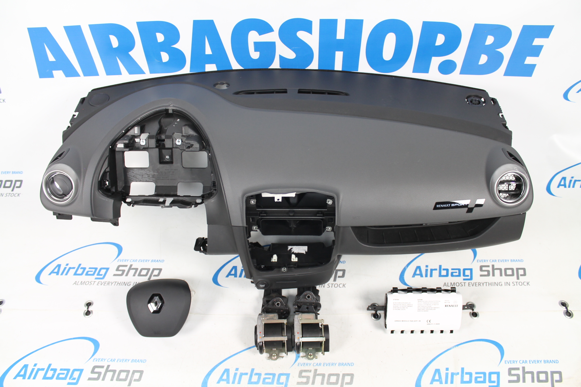 Airbag set Dashboard Renault Clio (2013-....) buy ? - Airbag.eu